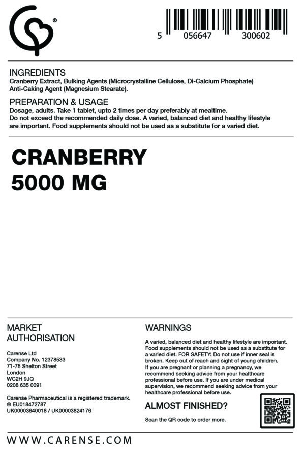 Cranberry 5000 mg - Image 2